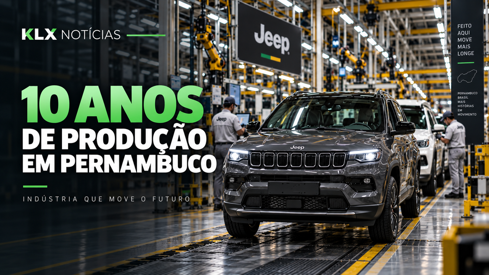 10 anos de produção em Pernambuco: como Goiana ganhou espaço no mapa da indústria automotiva
